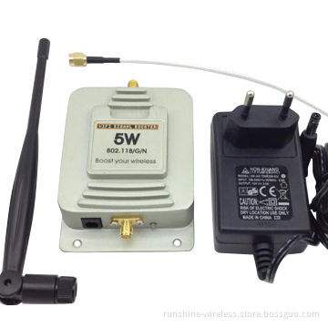5W 2.4GHz WiFi 37DBm high power indoor wireless signal repeater for AP, wireless router use